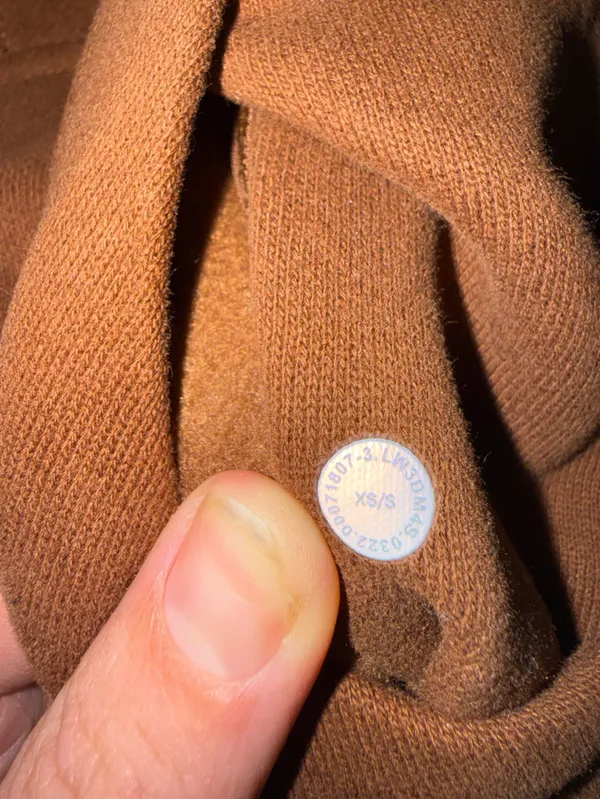 Lululemon Scuba Oversized Half-Zip Hoodie Roasted Brown‎ XS/S - Image 3