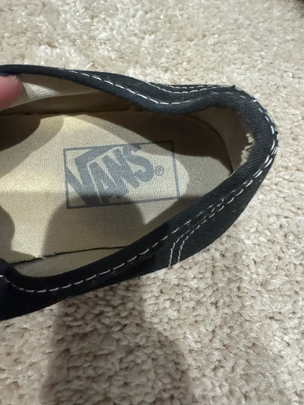 Black vans deck shoes - Image 2