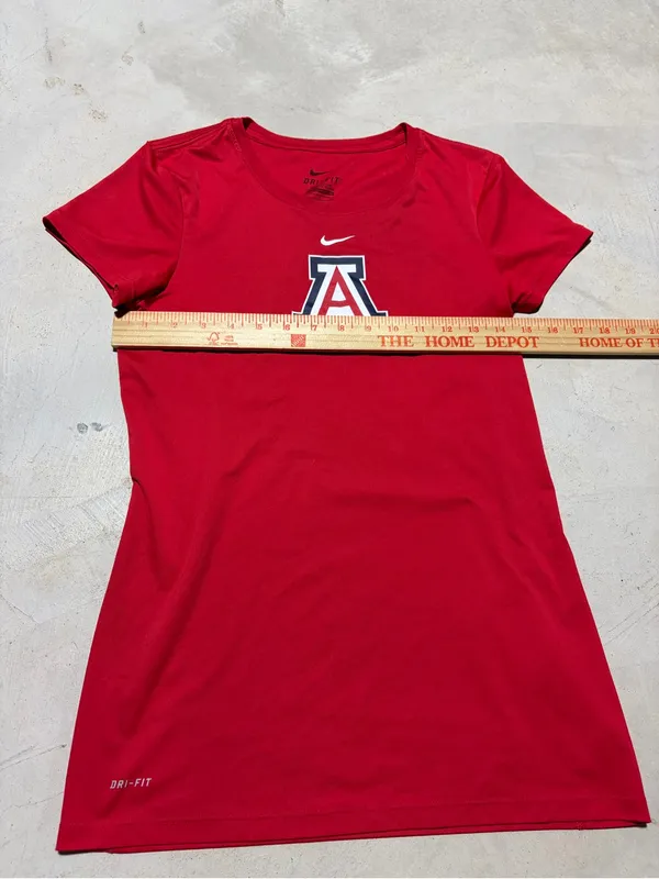 Nike Arizona Wildcats Red Dri-FIT Women's Tee small - Image 3