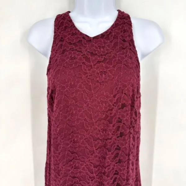 Lush Clothing NwT cocktail Lace‎ & Fringe Dress Small wedding party flapper costume - Image 12