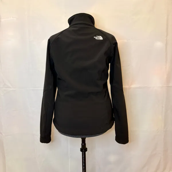 Women’s The North Face Fleece Lined Soft Shell Jacket M Black - Image 4