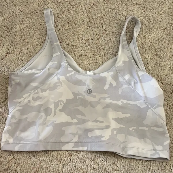Lululemon Align Tank - Incognito Camo Alpine White Multi Size 14 - Image 4