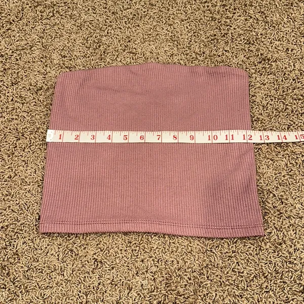 American Eagle mauve pink small tube top - Image 5