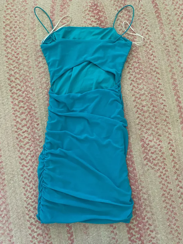 Princess Polly Holloway Wishes Mini Dress Blue - Image 3