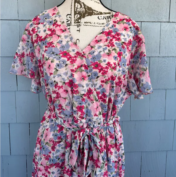 Bequemer Laden Floral Maxi Dress - Image 2