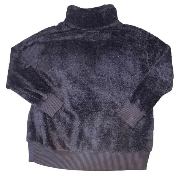Member's Mark Women's Large Navy Blue Half Zip Sherpa Pullover Sweater‎ - Image 3