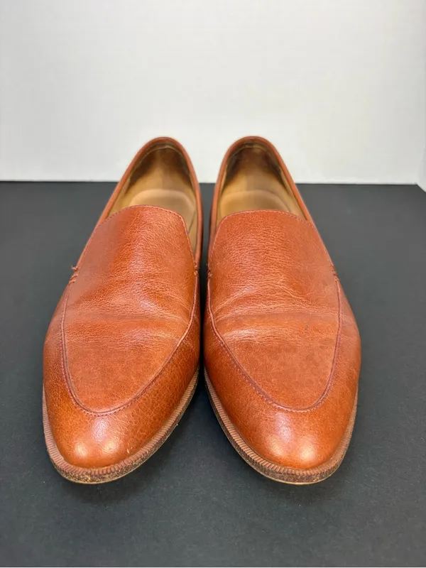 Brown Loafers Leather Slip-On Madewell - Image 9