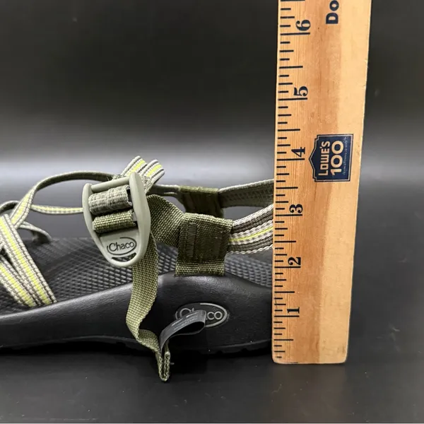 Chacos CHACO ZX/2 Classic Pully Olive/Lime Zesty Pattern Outdoor Hiking Sandals Size 9 - Image 10