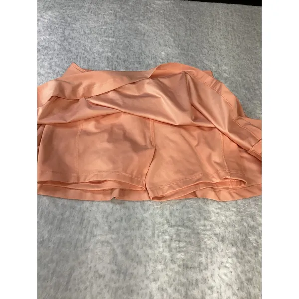 Nike Womens Dri-FIT Golf‎ Skort Peach Orange FZ6314-844 Size Medium NEW - Image 3