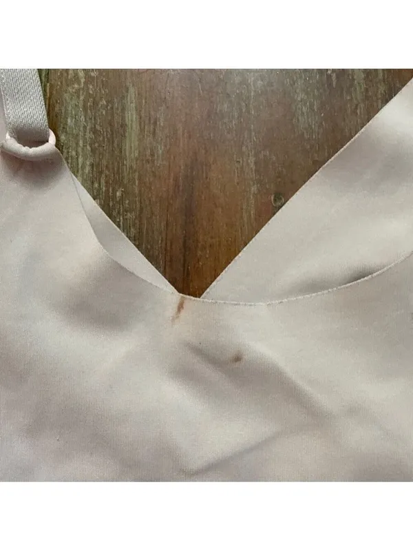 True and Co True Body Triangle Bralette Small Blush - Image 5