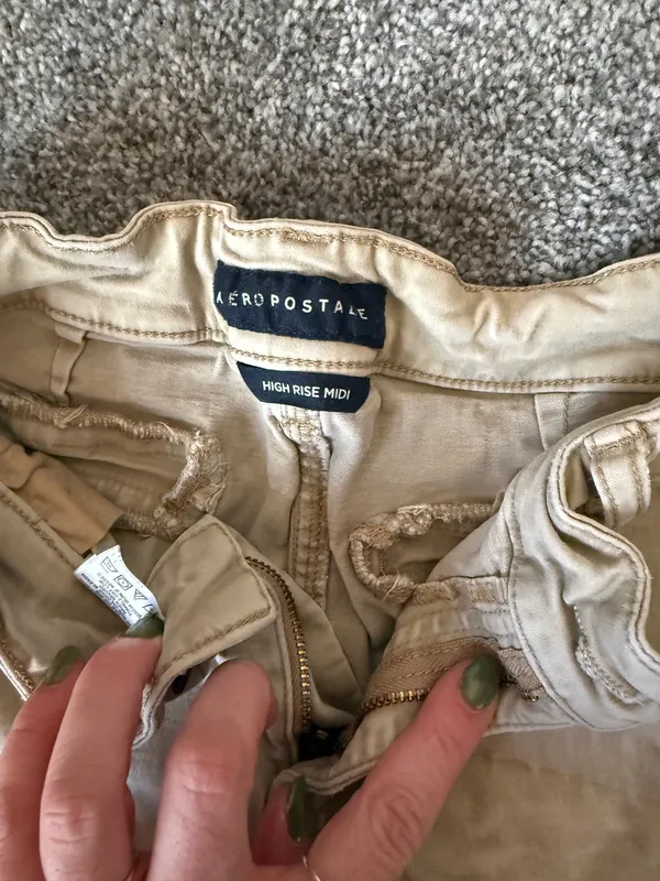 American Eagle Khaki Shorts - Image 2