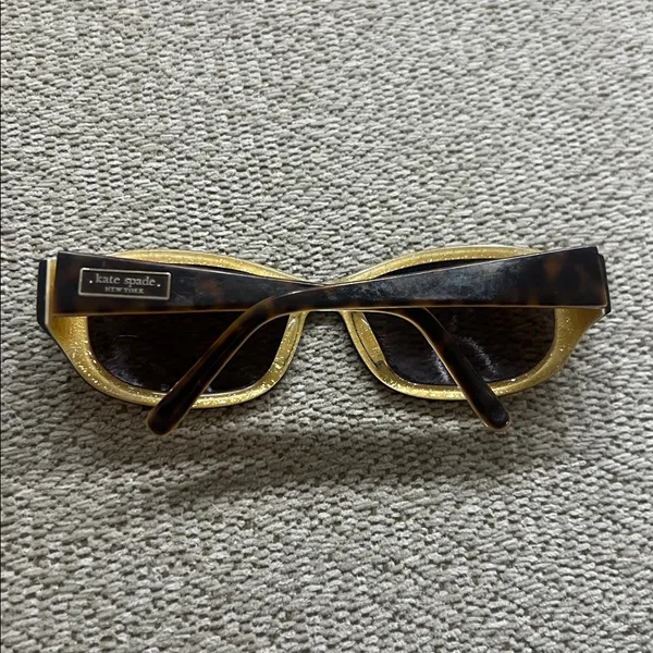 Vintage Kate Spade Brown Tortoise Sunglasses vintage - Image 7