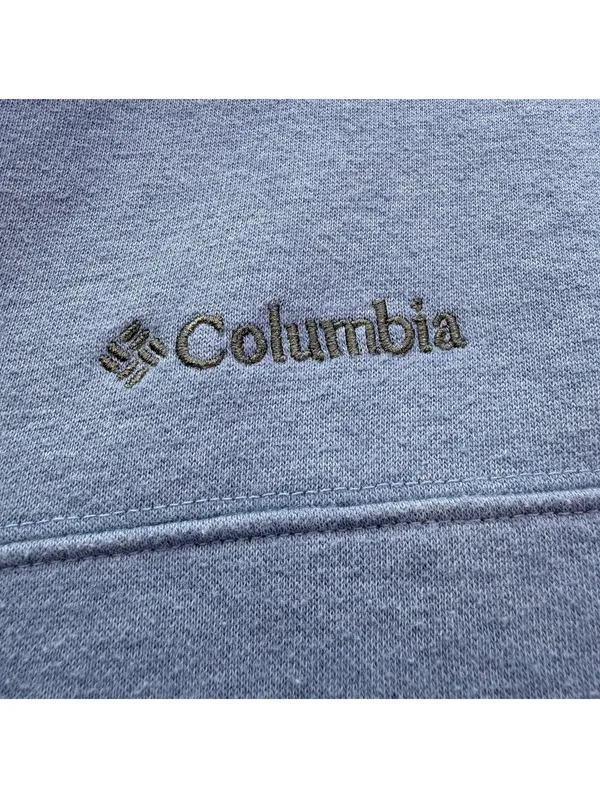 The North Face Columbia Quarter Zip Fleece Pullover Sweatshirt Blue XL Outdoor Casual - Image 5