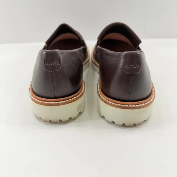 ECCO Women's Modern Tailored Penny Loafer Women's Size EU 37 US 6-6.5 IOB Coffee - Image 4