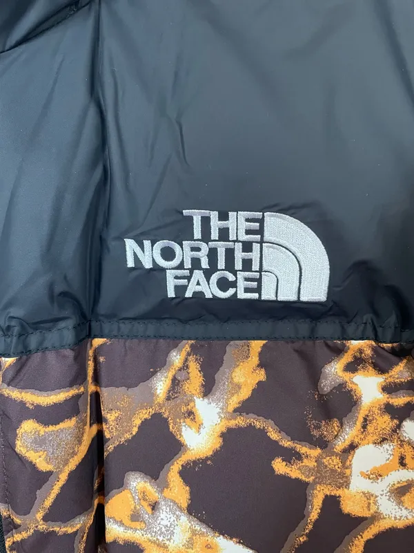 NWT The North Face Men’s Nuptse Puffer Down Jacket 96 Retro Coal Thunder Size XL - Image 4