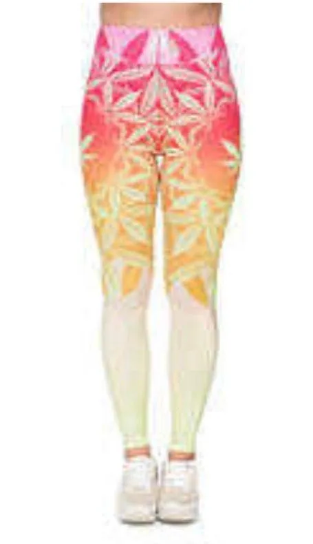 Weed print digital 3D 420 legging Multiple - Image 2