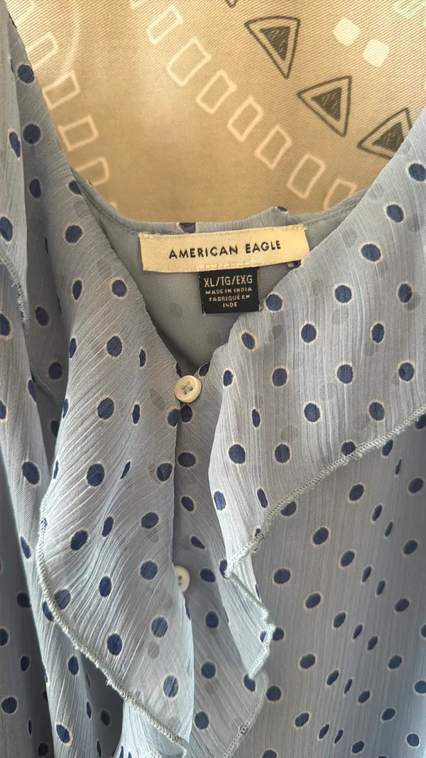 American Eagle Polka Dot Top - Image 4