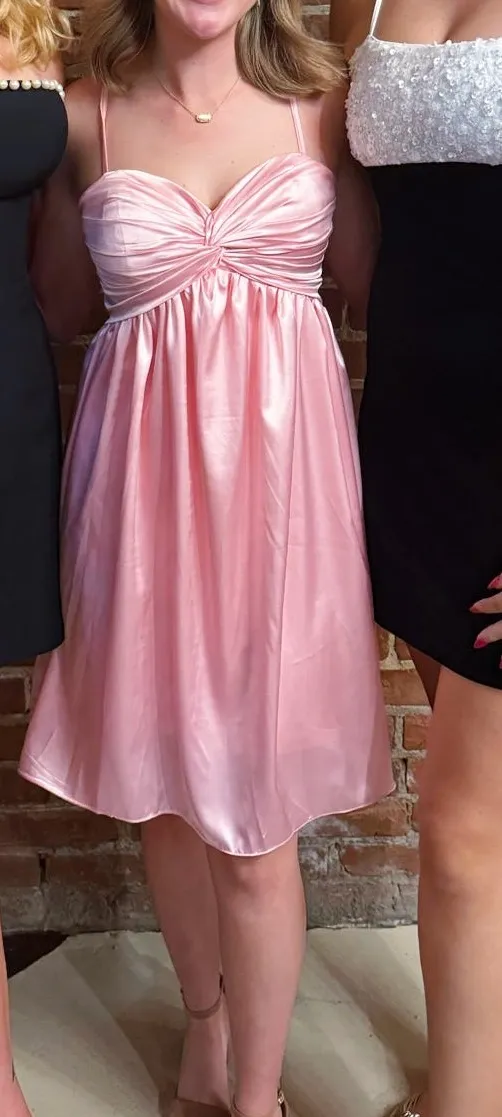 Pink corset mini dress Size XS - Image 3