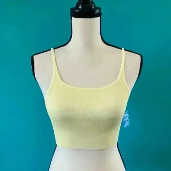 New with tags intimately free people Andi Square Neck Seamless Bralette - Image 3