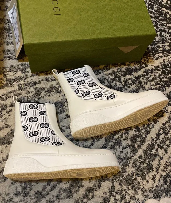 GG Supreme Panelled Chelsea Boots Size 39.5 - Image 2