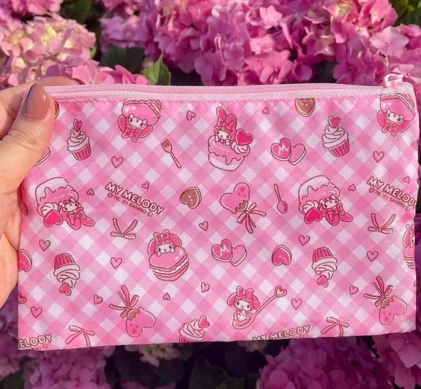 Sanrio Pink My Melody 2 Zipper Bag - Image 2