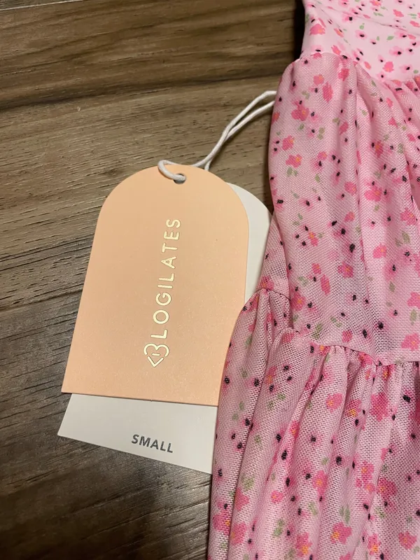 NWT! Blogilates Viral Taylor Swift Popflex Ballerina Skirt Skort Pink Floral Small - Image 8