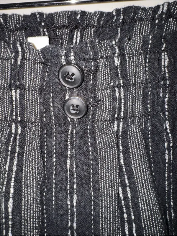 Briggs New York Black and Gray Vertical Stripe Joggers - Image 5