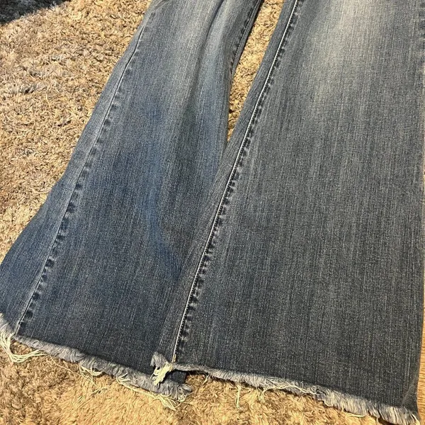 NWT Risen wide‎ leg jeans size 29 Blue - Image 6