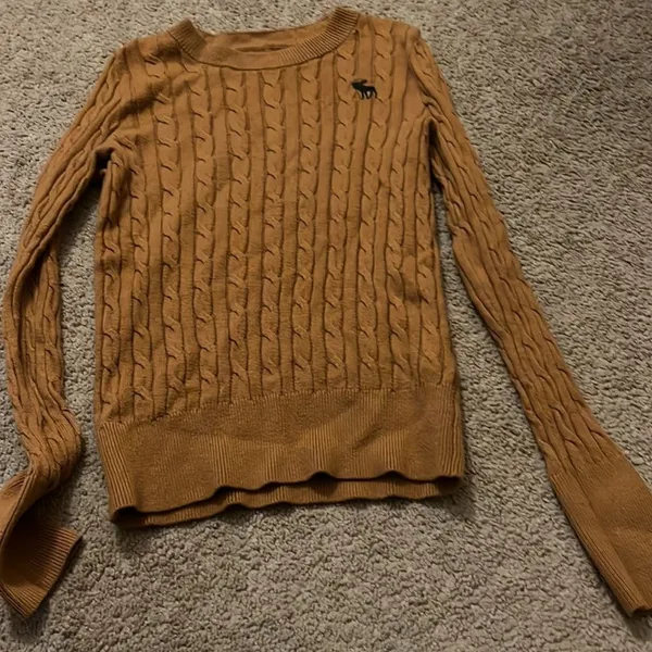 Abercrombie cable knit sweater xs‎ - Image 3