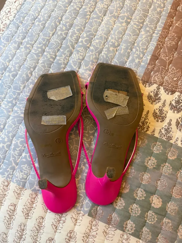 Pink heels Size 8 - Image 4