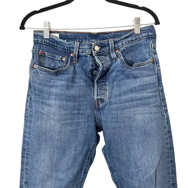 LEVIS 501 Skinny Denim in Jive Ship Sz 28‎ - Image 4