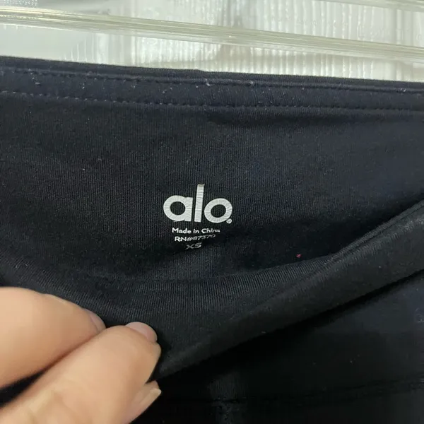 Alo Yoga | Airbrush Lineal Stripe Leggings black‎ size XS - Image 7