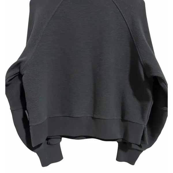 Varley Milano Half‎ Zip Sweat Black Women's Size Medium - Image 6
