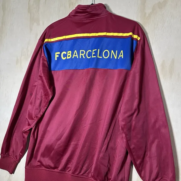 FC‎ Barcelona Officially Licensed Zipper Soccer Jacket Size Large - Image 11