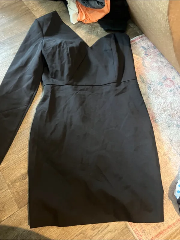 Do + be black one shoulder mini dress - Image 3