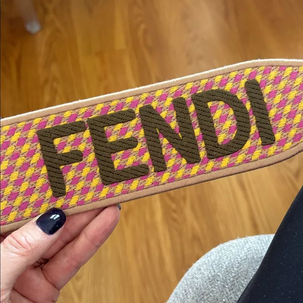 Fendi “Guitar” Purse Strap - Image 5