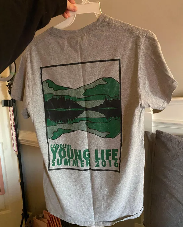 younglife t shirt Gray - Image 2