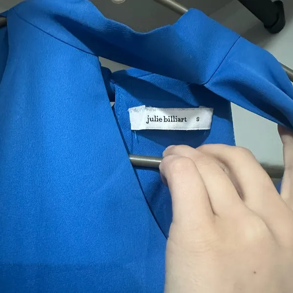 Elegant Blue Sleeveless Dress Boutique - Image 3