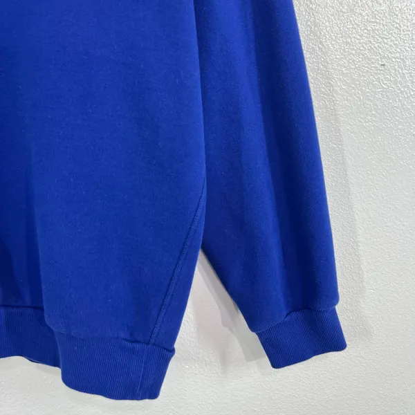 Lululemon Steady State Mens Small 1/2 Pullover Fleece Sweatshirt‎ Royal Blue - Image 8