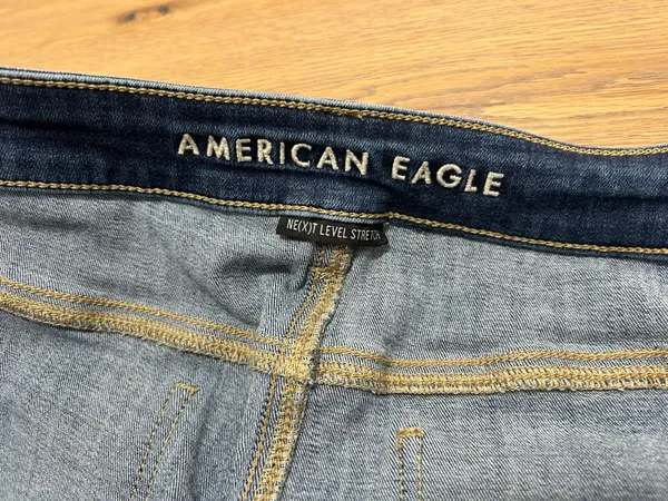 Tall/long jegging skinny jeans - American Eagle plus size 14 - Image 7