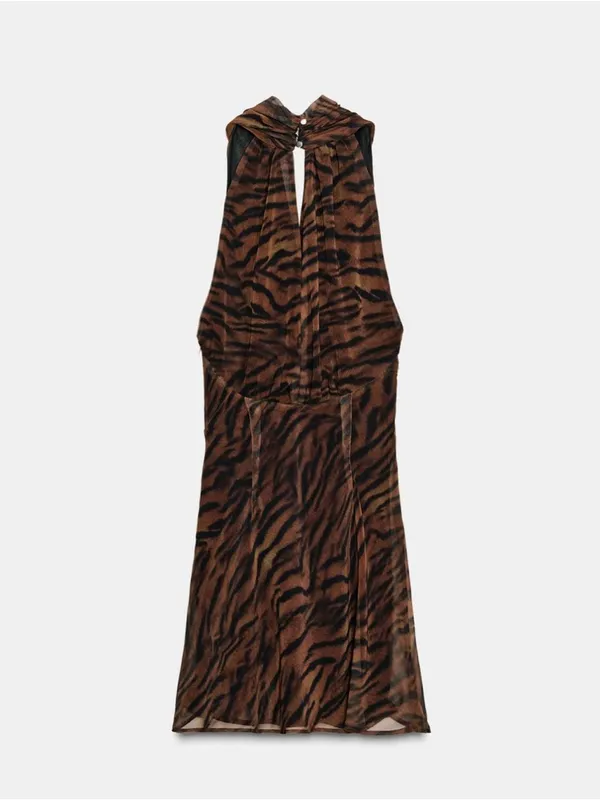 Zara printed mini‎ dress - Image 5