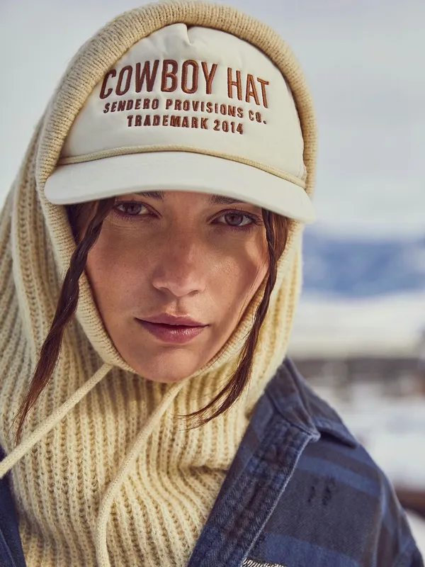 Free people Cowboy Baseball Hat - Image 4