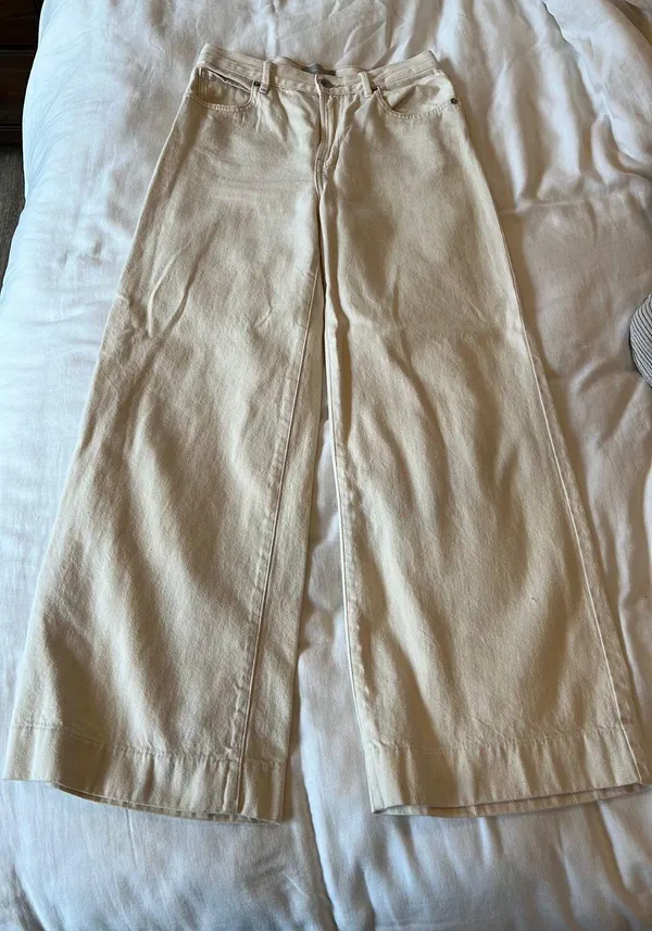 Everlane High Rise Wide Leg Pants - Image 4