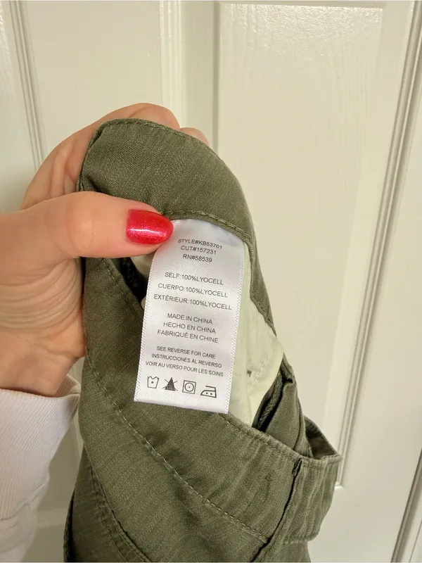 Kut From The Kloth Sienna High RIise Wide Leg‎ - Olive Green 2 - Image 7
