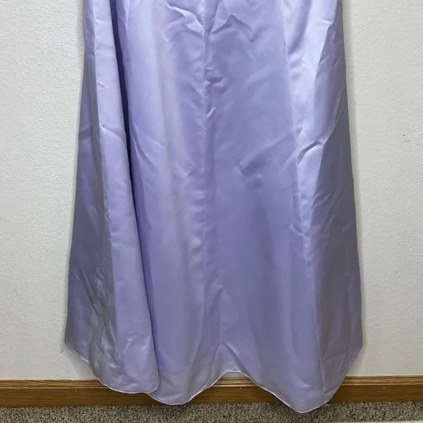 Vintage Amy Lee Hilton Bridal Formal Dress Lavender - Image 3