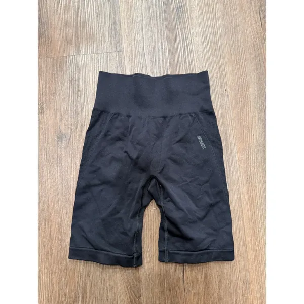 Gymshark Vital Seamless Black High Rise Cycling Shorts GLSH4250 Womens XS - Image 2