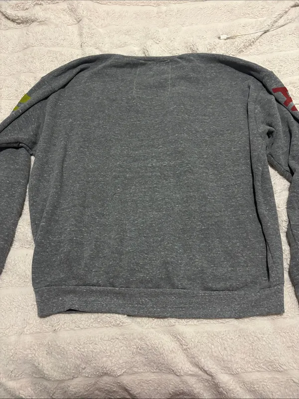 Aviator Nation Aspen Crewneck Gray Large - Image 4