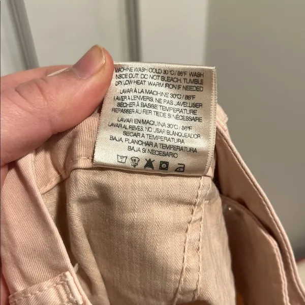 Sundry Made in USA Side Striped Trousers in Soft Pink Size 29 - Image 7