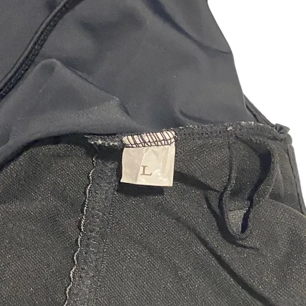 Black High Cut One Piece Swimsuit "The Party" Size Large - Image 6