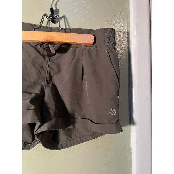 MPG Mondetta Performance Gear Women's Size XS Outdoor Shorts Olive Green Cuffed - Image 3